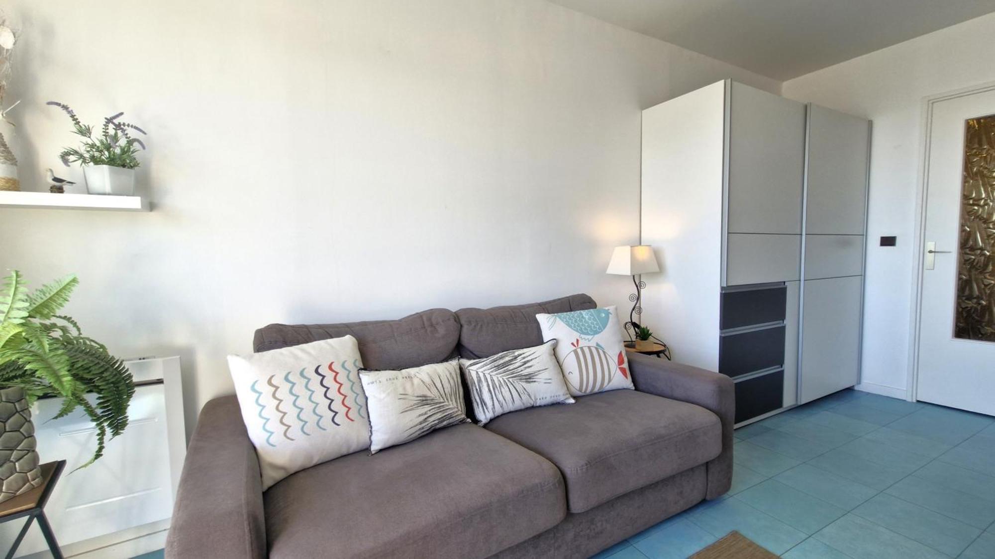 Saint Georges De Didonne - Pleine Vue Mer Pour Ce Studio Cabine Face A La Plage Exterior photo